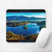 Slowenien - Bled Lake Mousepad (Mit Mouse)