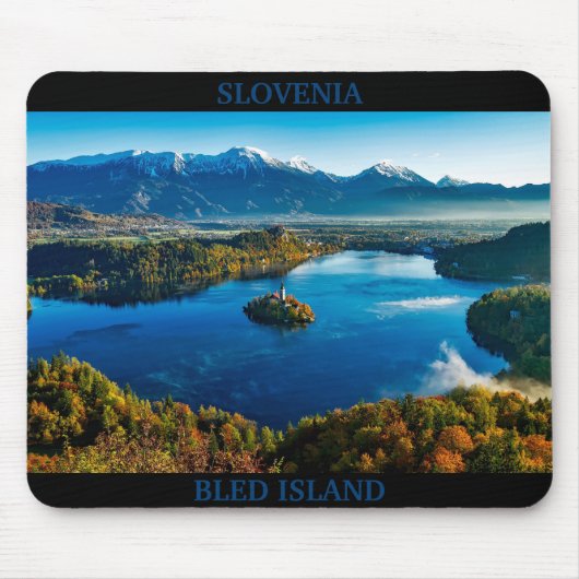 Slowenien - Bled Lake Mousepad (Vorne)