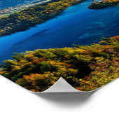 Slowenien - Bled Lake Poster (Ecke)