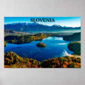 Slowenien - Bled Lake Poster (Vorne)