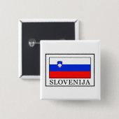 Slowenien Button (Vorne & Hinten)