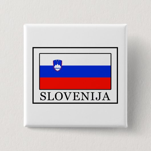 Slowenien Button (Vorderseite)