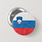 Slowenien Button (Vorne & Hinten)