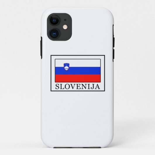 Slowenien Case-Mate iPhone Hülle (Rückseite)
