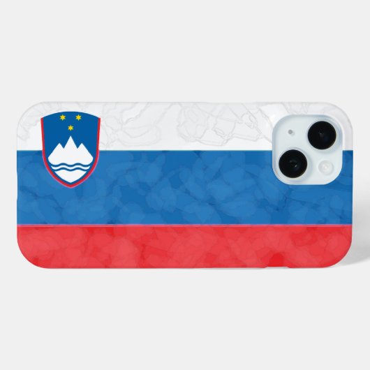 Slowenien Case-Mate iPhone Hülle (Rückseite (Horizontal))