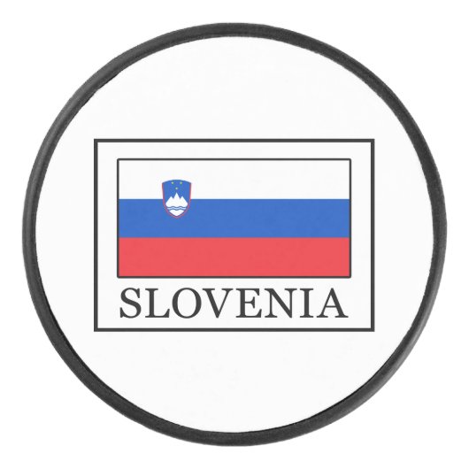 Slowenien Eishockey Puck (Vorderseite)