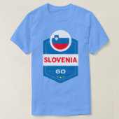 SLOWENIEN FLAG SHIELD T-Shirt (Design vorne)