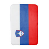 Slowenien-Flagge Badematte (Vorderseite Vertikal)