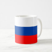 Slowenien-Flagge Kaffeetasse (VorderseiteRechts)