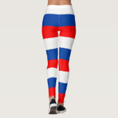 Slowenien-Flagge Leggings (Rückseite)