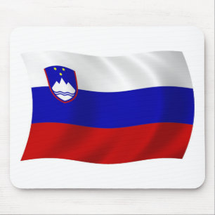 Slowenien Flagge Mauspad