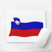Slowenien Flagge Mauspad (Mit Mouse)