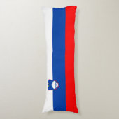 Slowenien-Flagge Seitenschläferkissen (Vorderseite Vertikal)