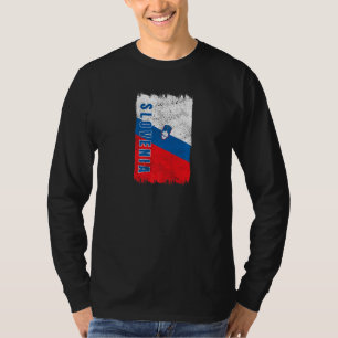 Slowenien Flagge Slovenija Ljubljana Premium T-Shirt