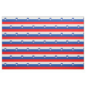 Slowenien-Flagge Stoff (Fat Quarter (45,7 x 55,9 cm))