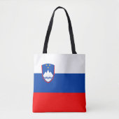 Slowenien-Flagge Tasche (Vorderseite)