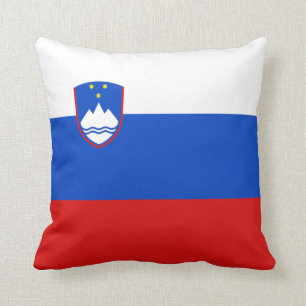 Slowenien Flagge x Flaggenkissen Kissen