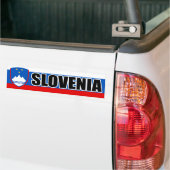 Slowenien-Flaggen-Fahne Autoaufkleber (Auf Lkw)
