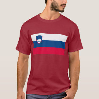 Slowenien-Flaggen-T - Shirt