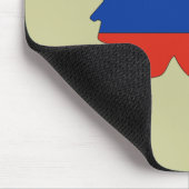Slowenien-Flaggenkarte Mousepad (Ecke)