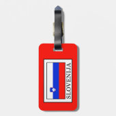 Slowenien Gepäckanhänger (Rückseite vertikal)