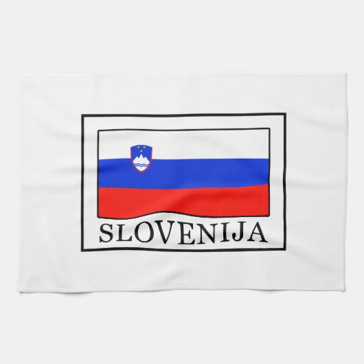 Slowenien Geschirrtuch (Horizontal)