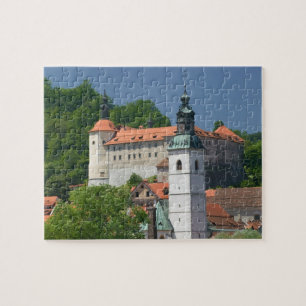 SLOWENIEN, GORENJSKA, Skofja Loka: Kirche St. Puzzle