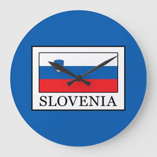 Slowenien Große Wanduhr (Vorderseite)