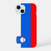 Slowenien iPhone 15 Hülle (Rückseite)