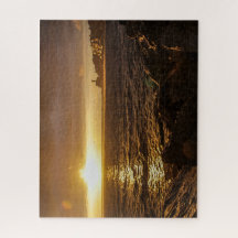 Slowenien Jigsaw Puzzle - Sonnenuntergang über Pir