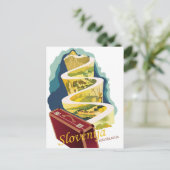 Slowenien, Jugoslawien, Jahrgangsreisen Postkarte (Stehend Vorderseite)