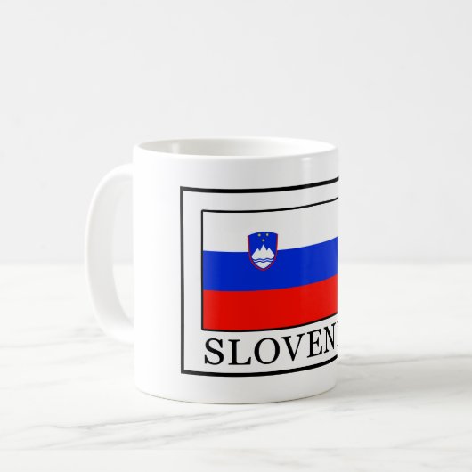 Slowenien Kaffeetasse (Vorderseite Links)