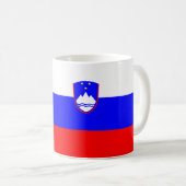 Slowenien Keramik Kaffee Tasse (VorderseiteRechts)