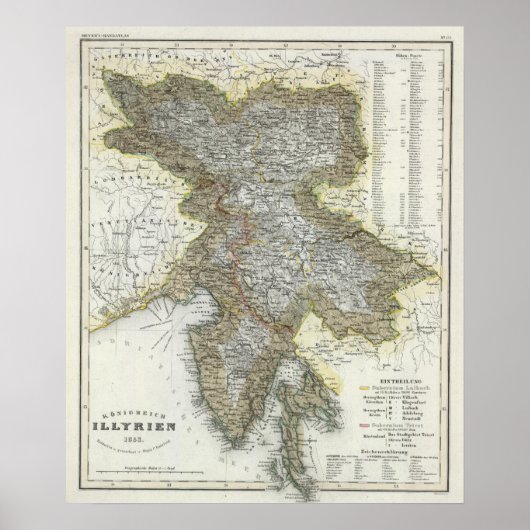 Slowenien, Kroatien Poster (Vorne)