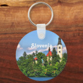 Slowenien Landschaft Schlüsselanhänger (Vorderseite)