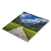 Slowenien, landschaftliches Foto mit den Alpen Fliese (Seite)