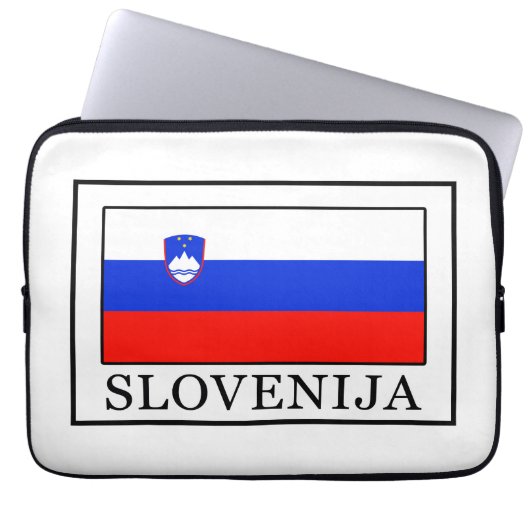 Slowenien Laptopschutzhülle (Vorderseite)