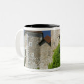 SLOWENIEN, Ljubljana: Schloss-Hügel/Ljubljana Zweifarbige Tasse (Vorderseite Links)