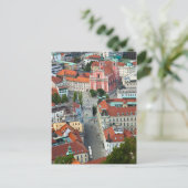 Slowenien - Ljubljana - Sky View Postkarte (Stehend Vorderseite)