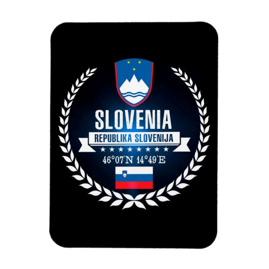 Slowenien Magnet (Vertikal)