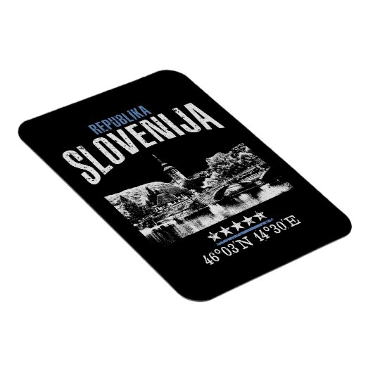 Slowenien Magnet (Rechte Seite)