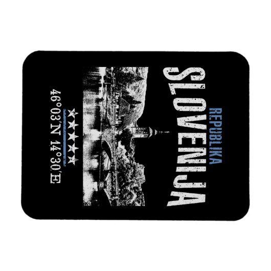 Slowenien Magnet (Horizontal)