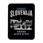 Slowenien Magnet (Vertikal)
