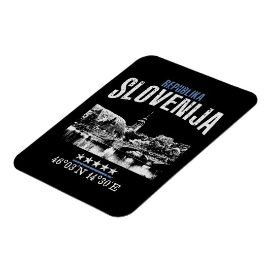 Slowenien Magnet (Linke Seite)
