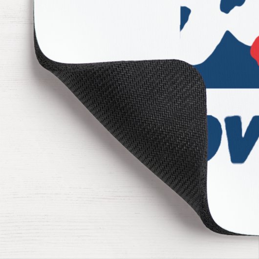 Slowenien-Mausunterlage Mousepad (Ecke)