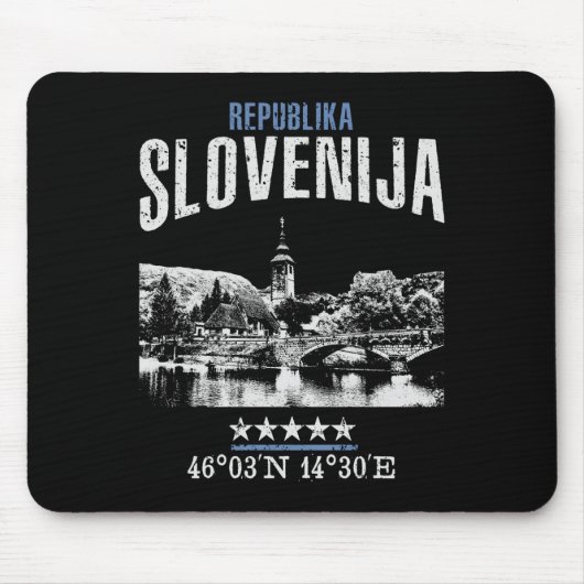 Slowenien Mousepad (Vorne)