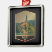 Slowenien Ornament Aus Metall (Links)