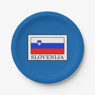 Slowenien Pappteller
