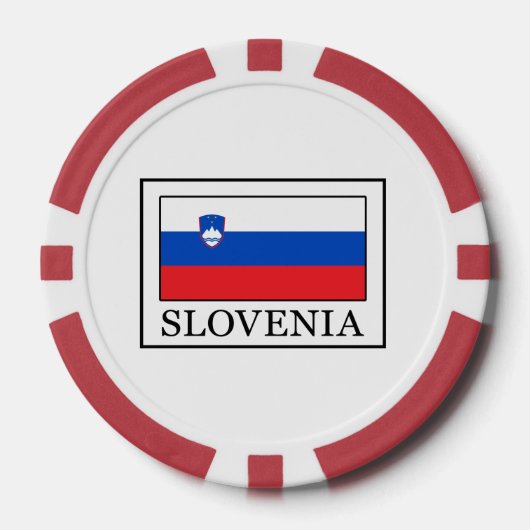 Slowenien Pokerchips (Vorderseite)