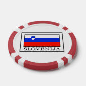 Slowenien Pokerchips (Einzeln)